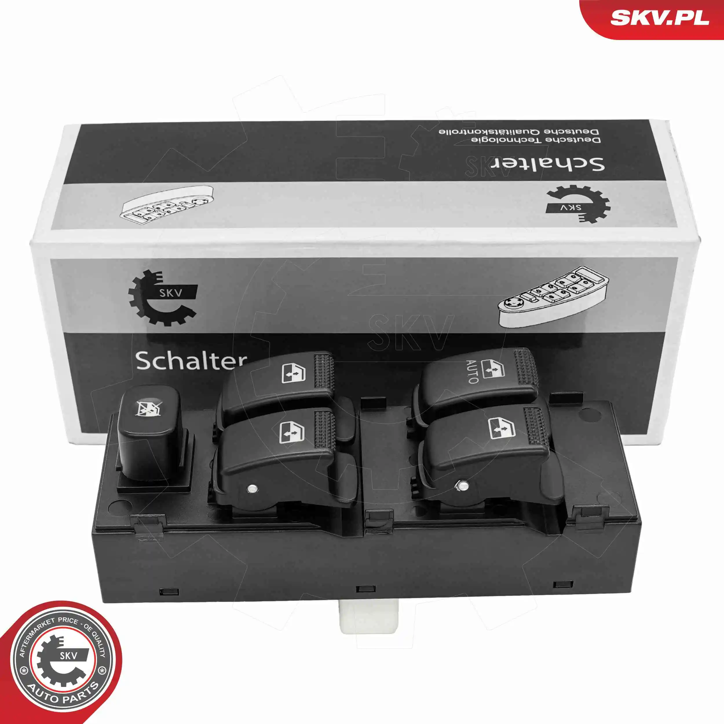 Switch, window regulator